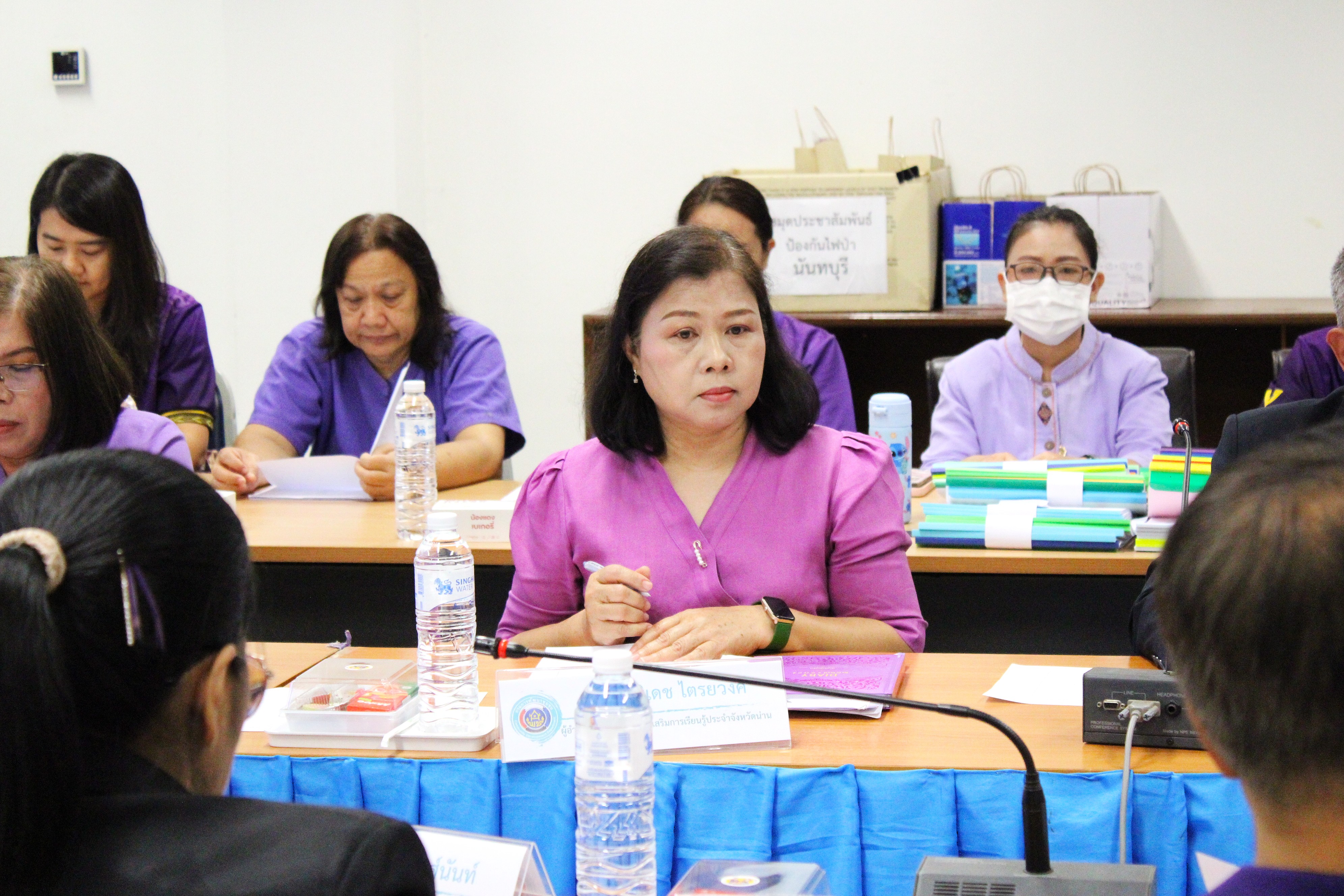 จังหวัดน่านประชุมคณะกรรมการรับรองมาตรฐานการพัฒนาชุมชนระดับจังหวัด ปี 2568 ยกระดับคุณภาพกลุ่ม องค์กร และชุมชนสู่มาตรฐานอย่างยั่งยืน