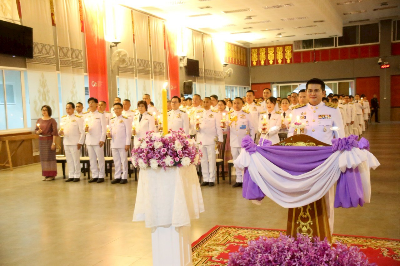 พช.น่าน ร่วมพิธีถวายเครื่องราชสักการะและวางพานพุ่มถวายพระพรชัยมงคล เนื่องในวันเฉลิมพระชนมพรรษา สมเด็จพระนางเจ้าฯ พระบรมราชินี