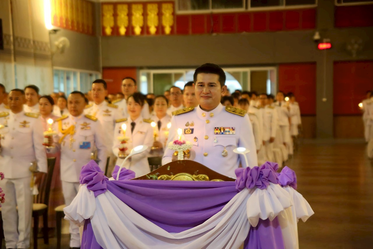 พช.น่าน ร่วมพิธีถวายเครื่องราชสักการะและวางพานพุ่มถวายพระพรชัยมงคล เนื่องในวันเฉลิมพระชนมพรรษา สมเด็จพระนางเจ้าฯ พระบรมราชินี