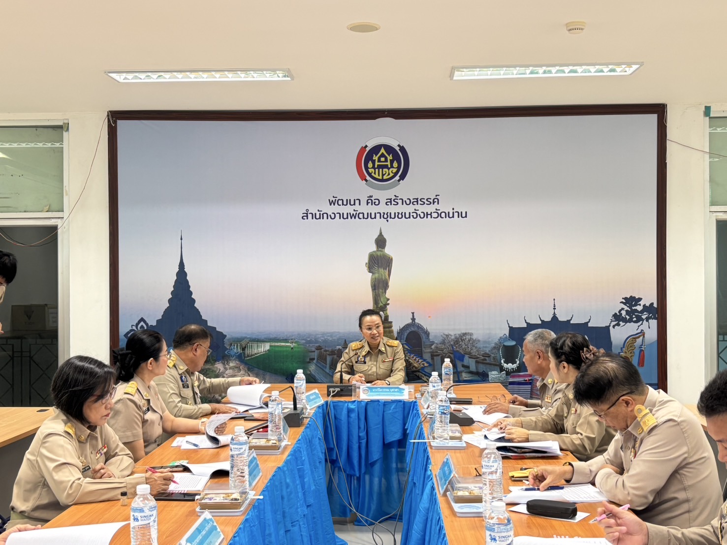 จังหวัดน่าน ประชุมคณะอนุกรรมการบริหารกองทุนพัฒนาบทบาทสตรีระดับจังหวัด จังหวัดน่าน ครั้งที่ 4/2568 ขับเคลื่อนการบริหารจัดการกองทุนสตรีอย่างยั่งยืน