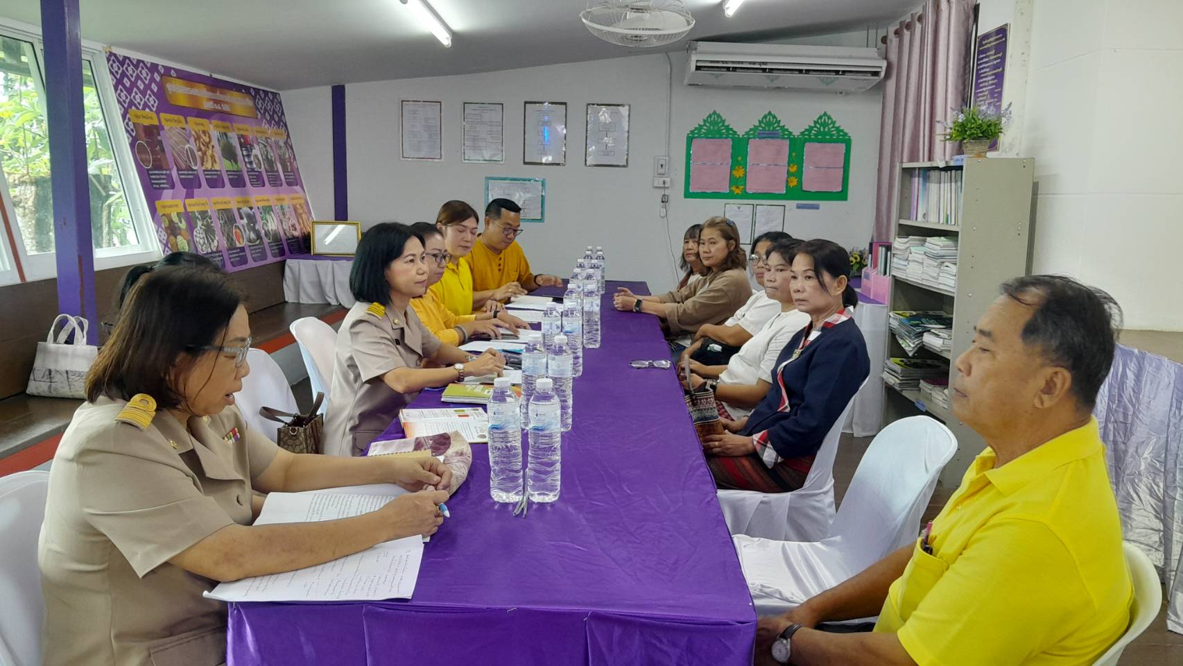 พช.น่าน ลงพื้นที่ติดตามการขับเคลื่อน “สารสนเทศตำบลต้นแบบเพื่อพัฒนาคุณภาพชีวิต” ตำบลดู่ใต้