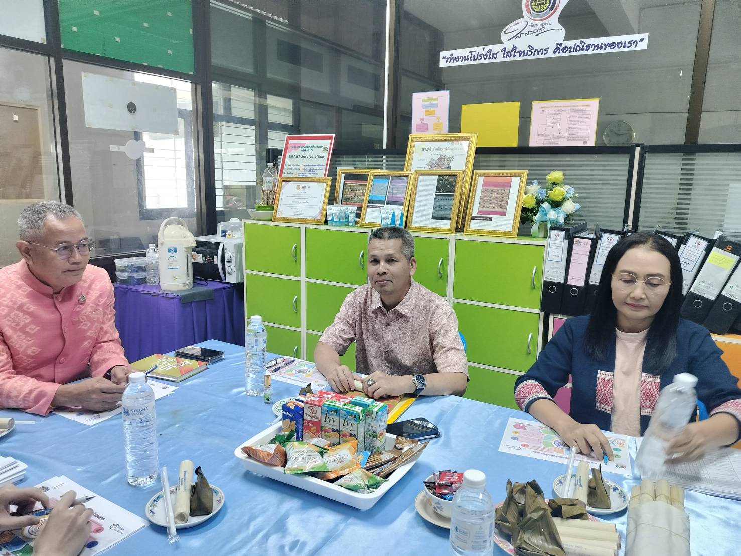 พช.น่าน ลงพื้นที่นิเทศ ติดตาม และสนับสนุนการดำเนินงานพัฒนาชุมชนอำเภอบ้านหลวง