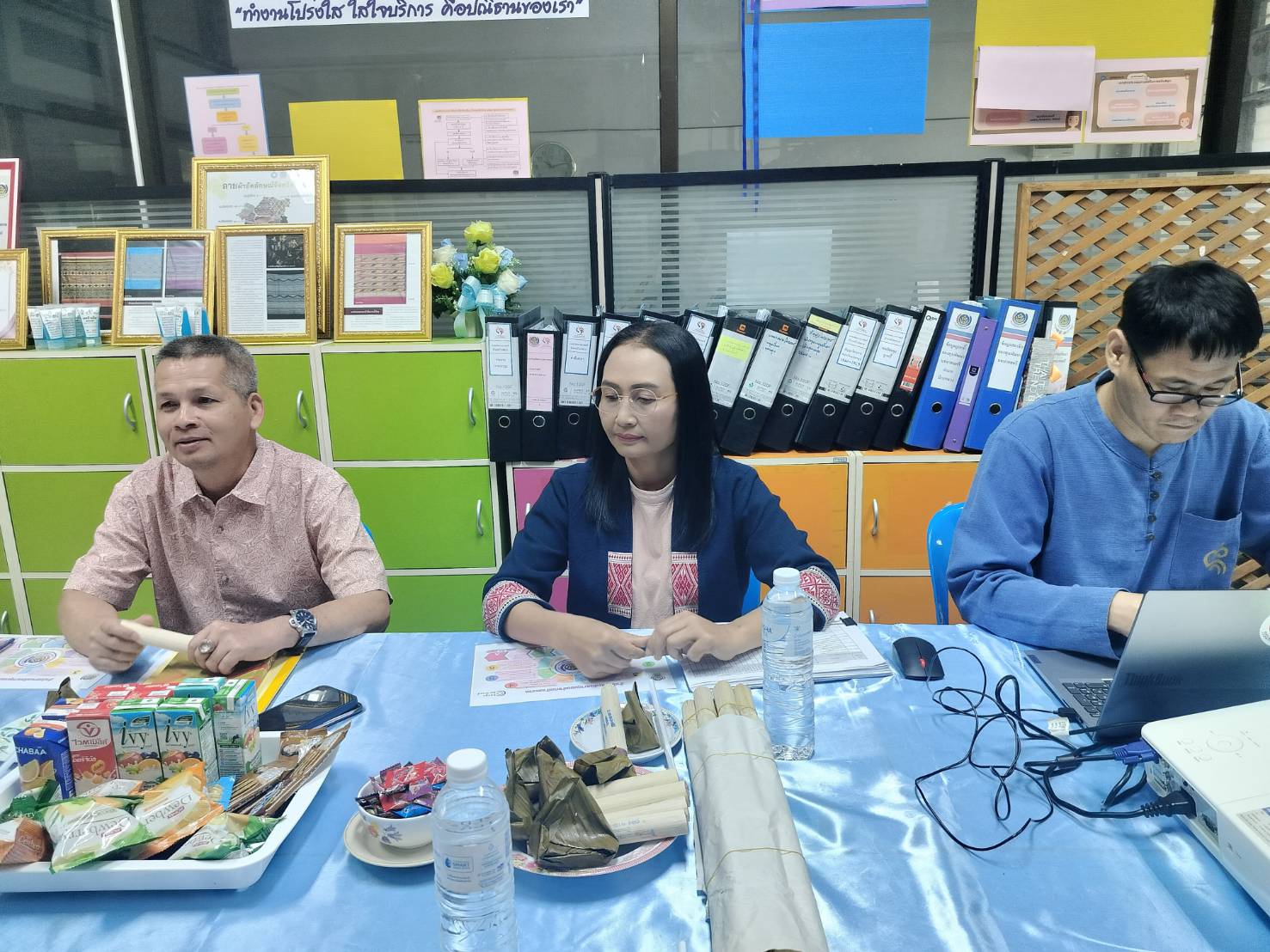 พช.น่าน ลงพื้นที่นิเทศ ติดตาม และสนับสนุนการดำเนินงานพัฒนาชุมชนอำเภอบ้านหลวง