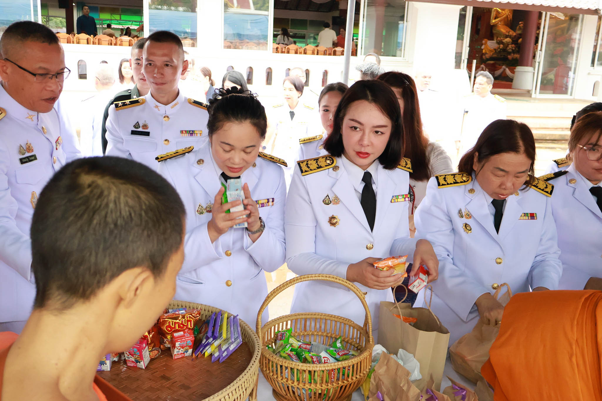 พช.น่าน ร่วมพิธีเจริญพระพุทธมนต์และถวายพระพรชัยมงคลสมเด็จพระเจ้าน้องนางเธอ เจ้าฟ้าจุฬาภรณวลัยลักษณ์ อัครราชกุมารี กรมพระศรีสวางควัฒน วรขัตติยราชนารี