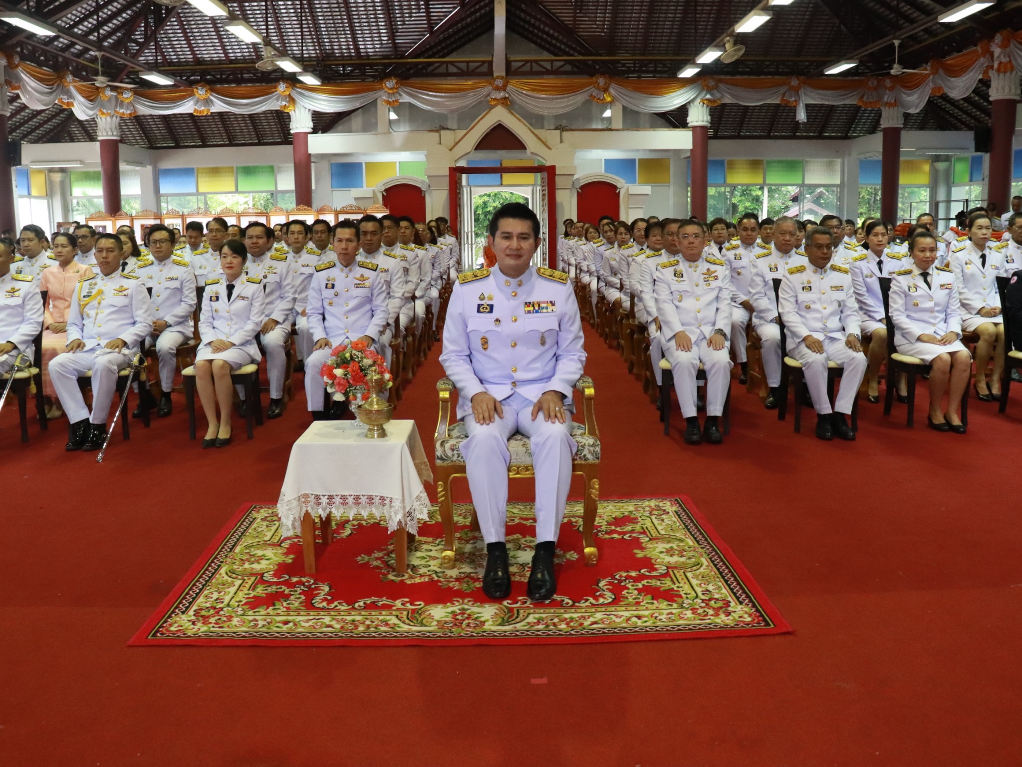 พช.น่าน ร่วมพิธีเจริญพระพุทธมนต์และถวายพระพรชัยมงคลสมเด็จพระเจ้าน้องนางเธอ เจ้าฟ้าจุฬาภรณวลัยลักษณ์ อัครราชกุมารี กรมพระศรีสวางควัฒน วรขัตติยราชนารี