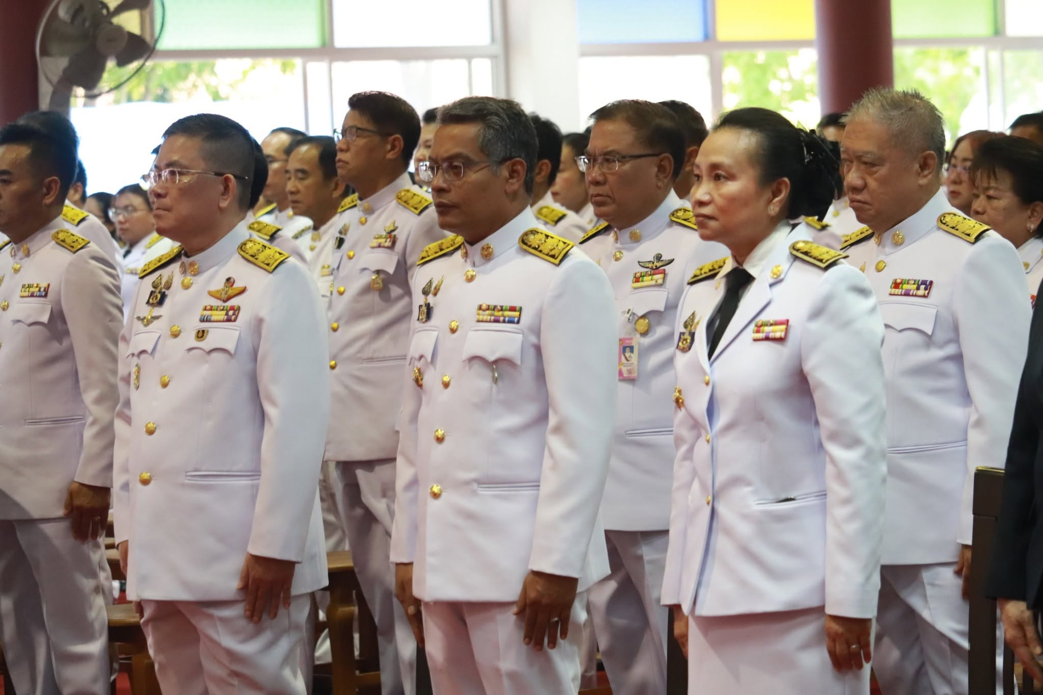 พช.น่าน ร่วมพิธีเจริญพระพุทธมนต์และถวายพระพรชัยมงคลสมเด็จพระเจ้าน้องนางเธอ เจ้าฟ้าจุฬาภรณวลัยลักษณ์ อัครราชกุมารี กรมพระศรีสวางควัฒน วรขัตติยราชนารี