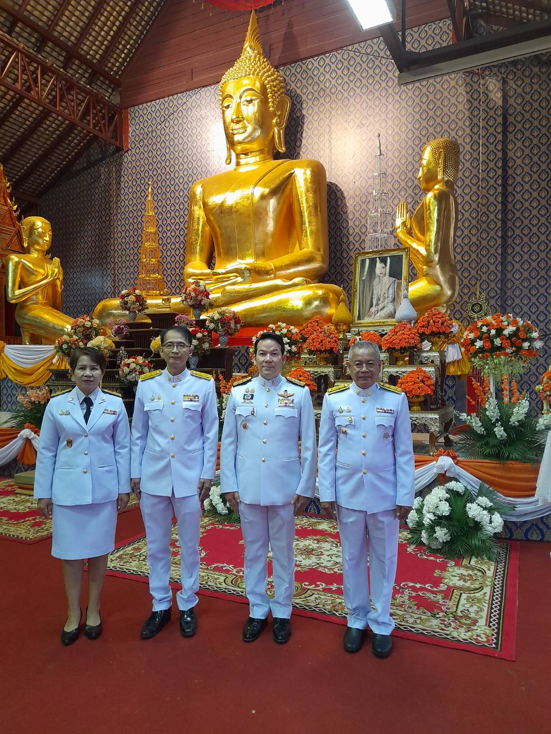 พช.น่าน ร่วมพิธีเจริญพระพุทธมนต์และถวายพระพรชัยมงคลสมเด็จพระเจ้าน้องนางเธอ เจ้าฟ้าจุฬาภรณวลัยลักษณ์ อัครราชกุมารี กรมพระศรีสวางควัฒน วรขัตติยราชนารี