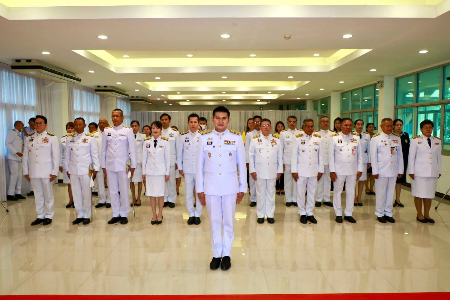 พช.น่าน ร่วมพิธีวางพวงมาลาถวายราชสักการะเนื่องในวันคล้ายวันสวรรคตสมเด็จพระนารายณ์มหาราช