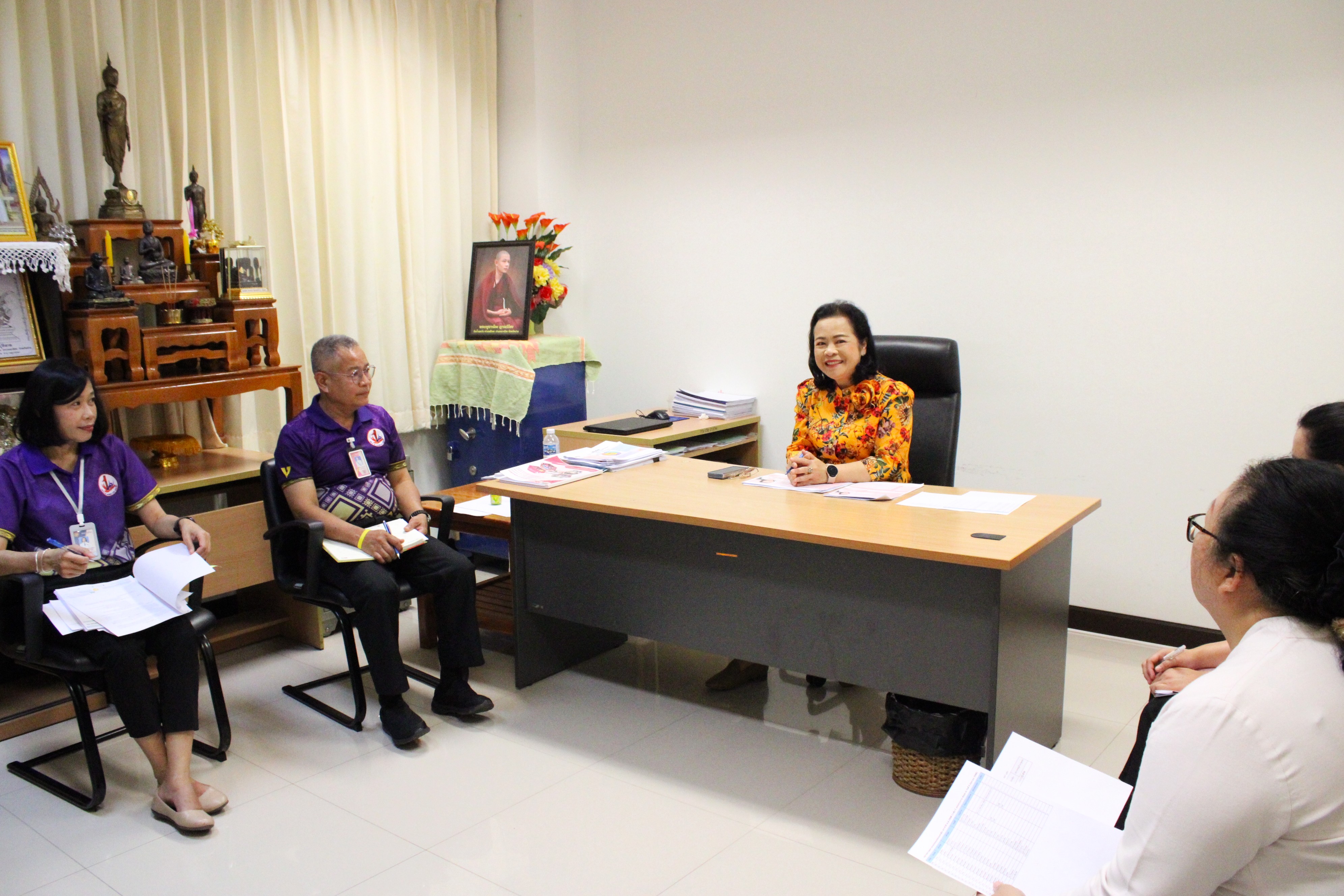 ผู้ตรวจฯกรมการพัฒนาชุมชน ลงพื้นที่สำนักงานพัฒนาชุมชนจังหวัดน่าน ติดตามผลการดำเนินงานตามนโยบายสำคัญของกรมฯ