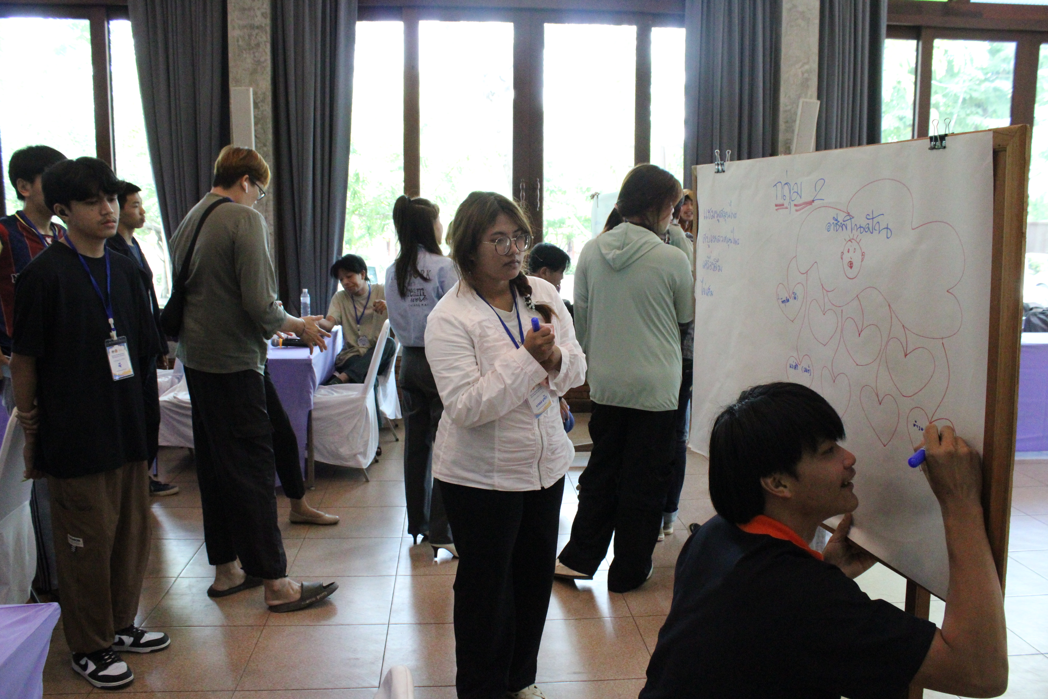 พช.น่าน เดินหน้าวันที่ 2 โครงการสัมมาชีพชุมชนแก่เยาวชน เสริมแรงต้านภัยยาเสพติดและพัฒนาทักษะชีวิต