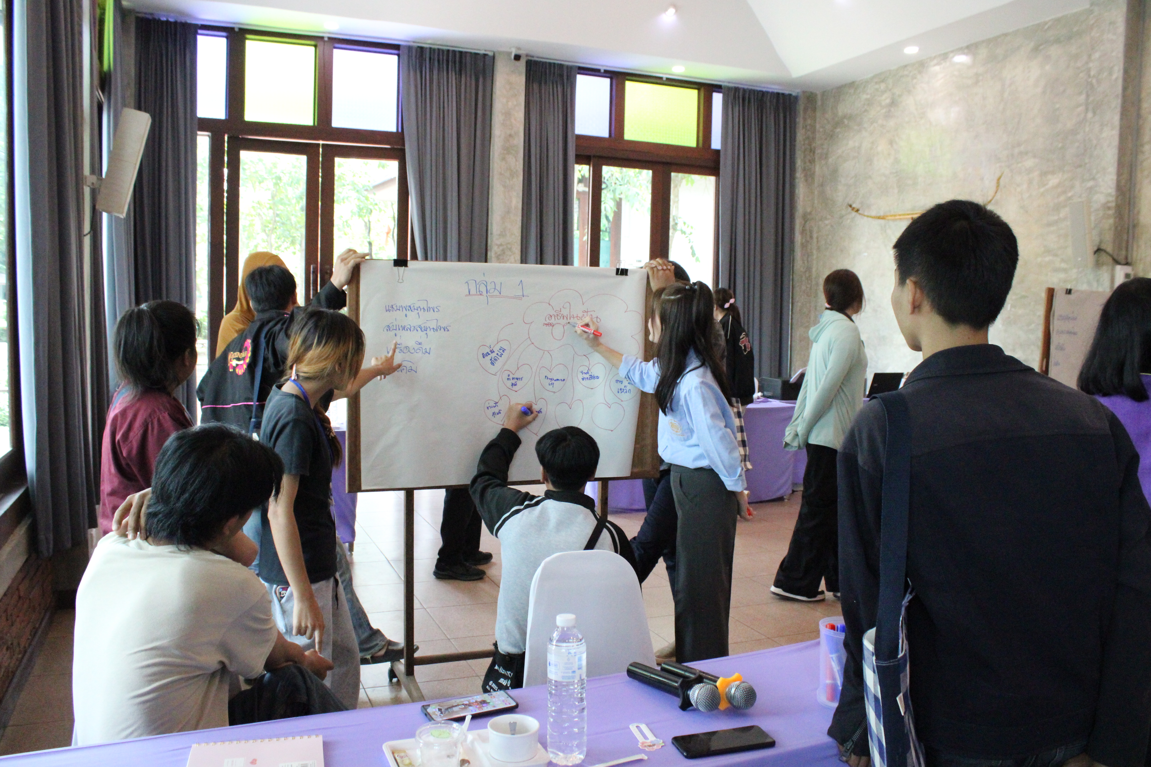 พช.น่าน เดินหน้าวันที่ 2 โครงการสัมมาชีพชุมชนแก่เยาวชน เสริมแรงต้านภัยยาเสพติดและพัฒนาทักษะชีวิต