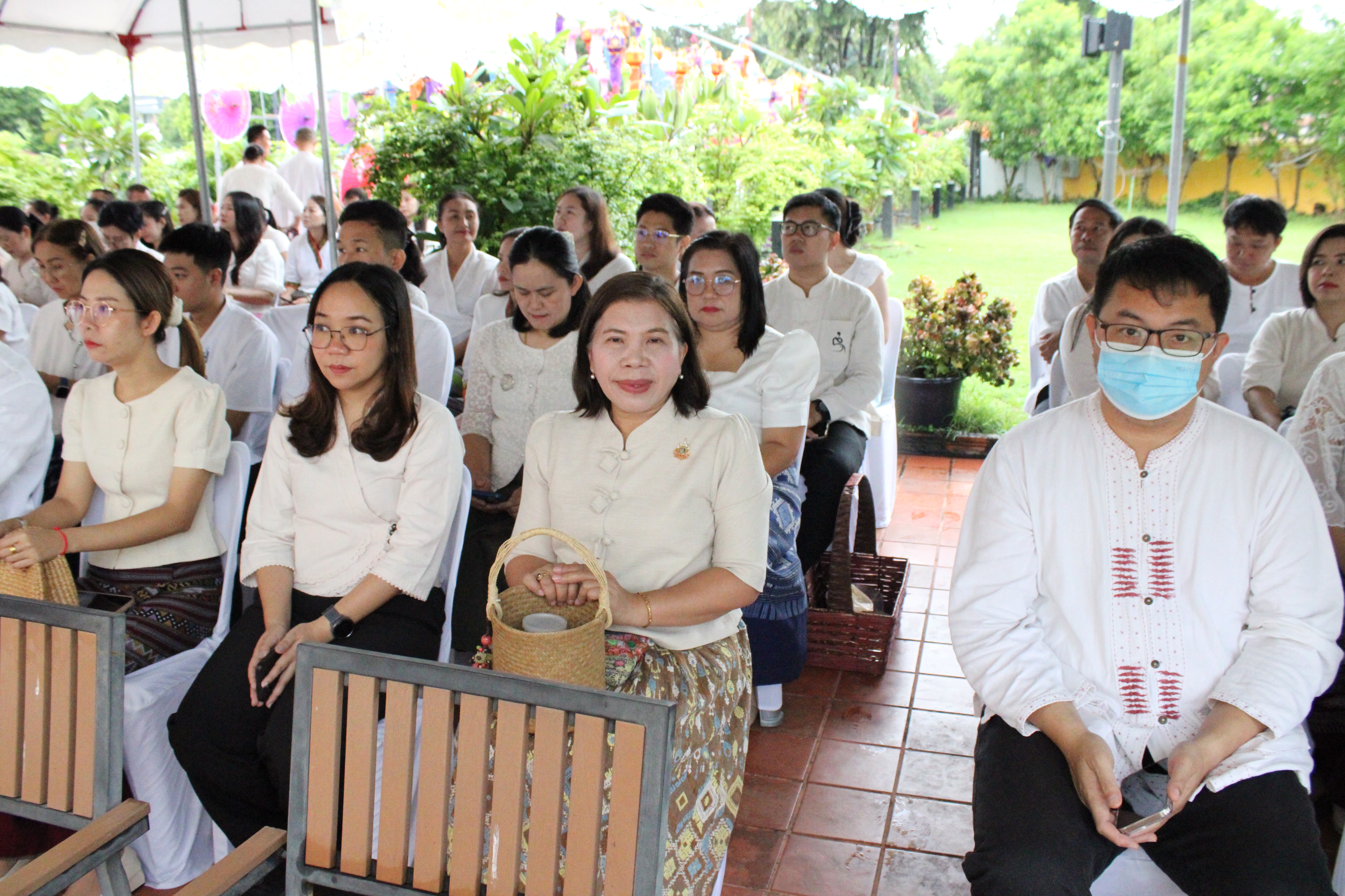 พช.น่าน ร่วมกิจกรรมทำบุญตักบาตรวันอาสาฬหบูชาและวันเข้าพรรษา ประจำปี 2568 ร่วมสืบสานประเพณีพุทธศาสนา