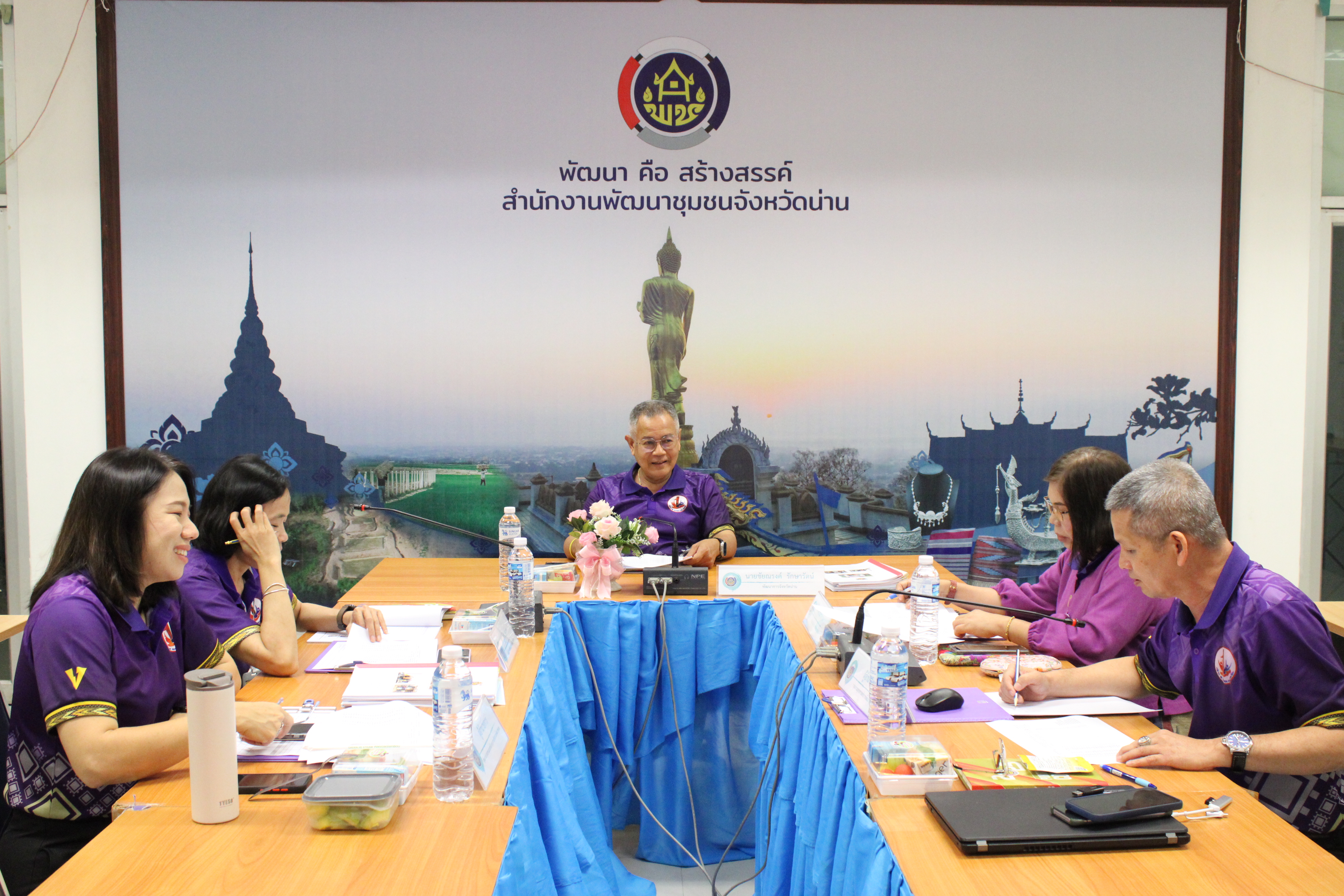 พช.น่าน คัดเลือก “ตลาดนัดคนไทยยิ้มได้ต้นแบบ” ประจำปี 2568 ส่งเสริมตลาดที่มีการบริหารจัดการที่ดี