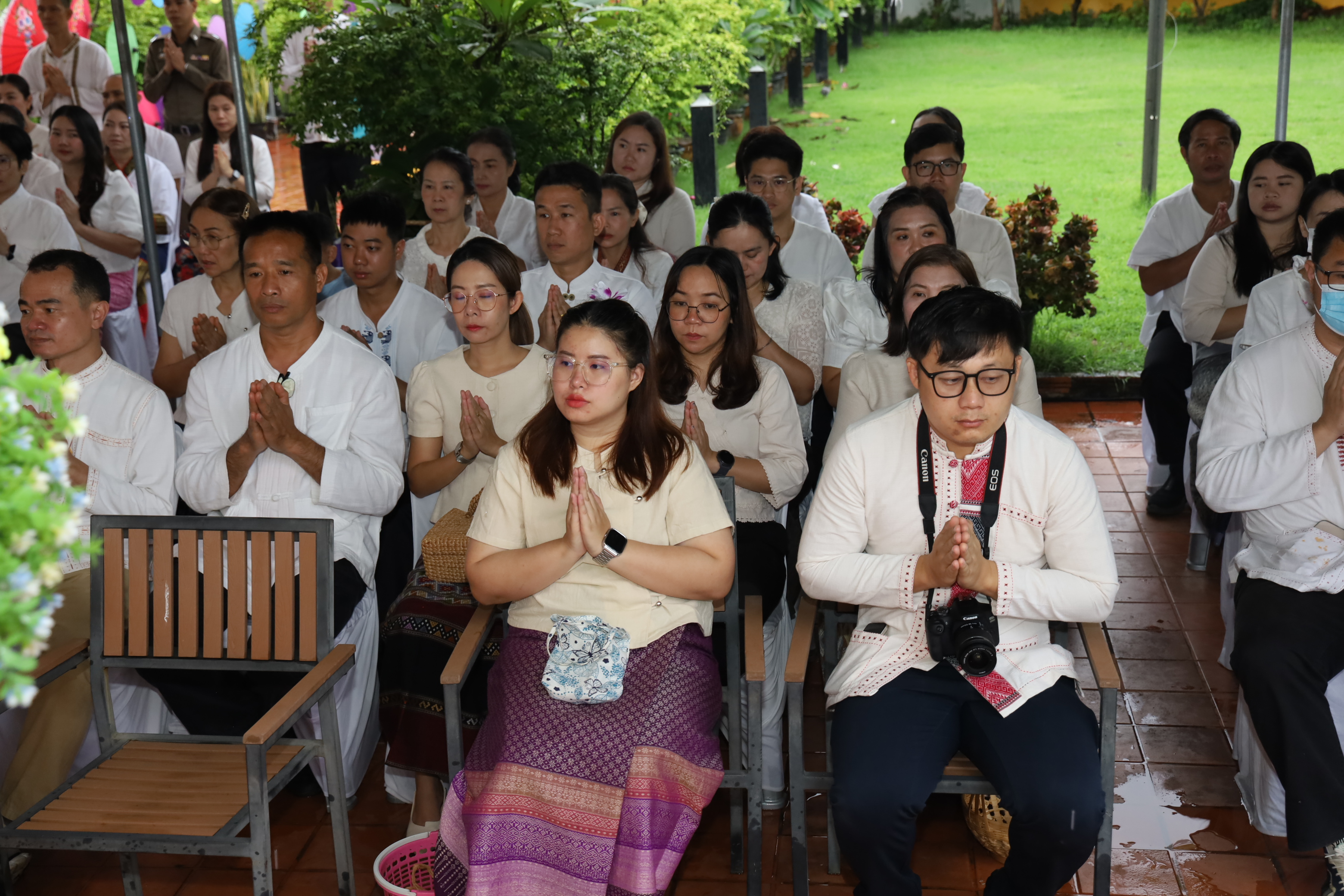 พช.น่าน ร่วมกิจกรรมทำบุญตักบาตรวันอาสาฬหบูชาและวันเข้าพรรษา ประจำปี 2568 ร่วมสืบสานประเพณีพุทธศาสนา