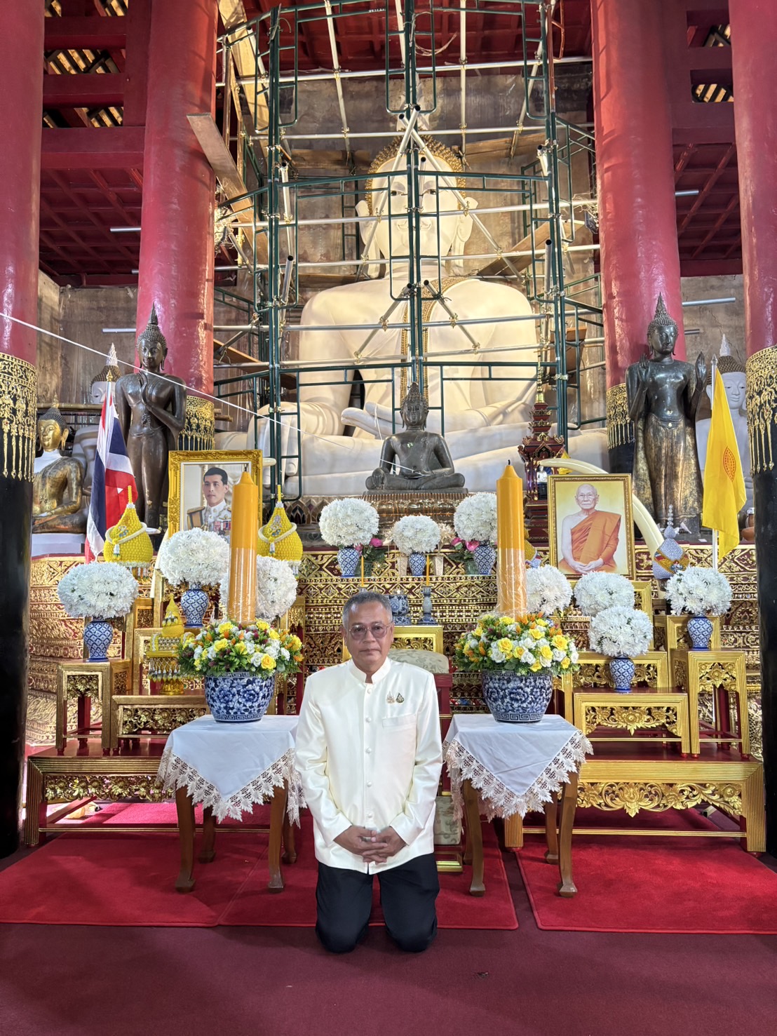 พช.น่าน ร่วมพิธีเจริญพุทธมนต์ เวียนเทียน เนื่องในวันอาสาฬหบูชาและวันเข้าพรรษา ประจำปี 2568