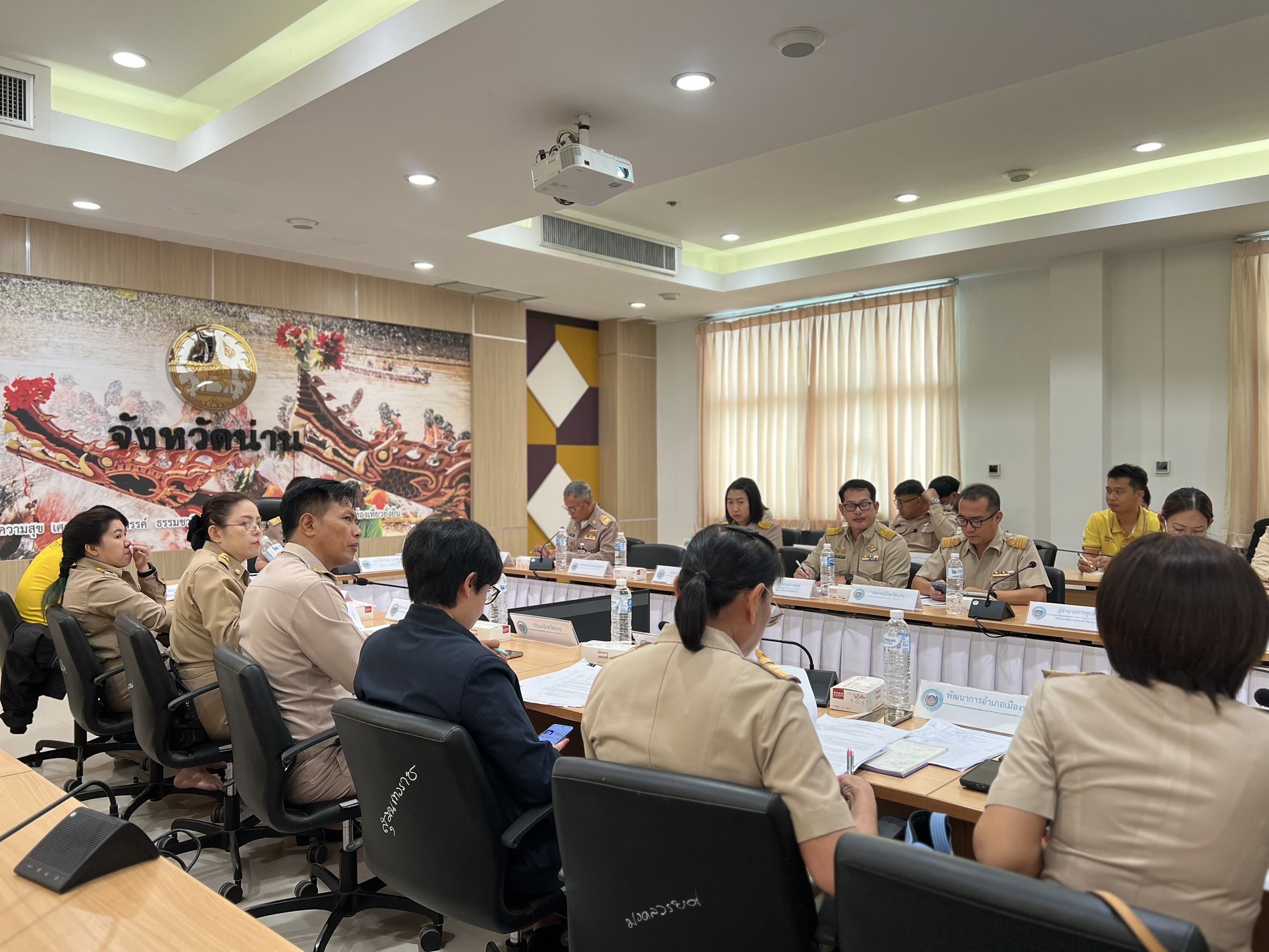 จังหวัดน่าน ประชุมคณะทำงานขับเคลื่อนการพัฒนาคุณภาพชีวิตชนเผ่ามละบริ ด้านการพัฒนาอาชีพ ครั้งที่ 1/2568 ยกระดับคุณภาพชีวิตชนเผ่ามละบริอย่างยั่งยืน