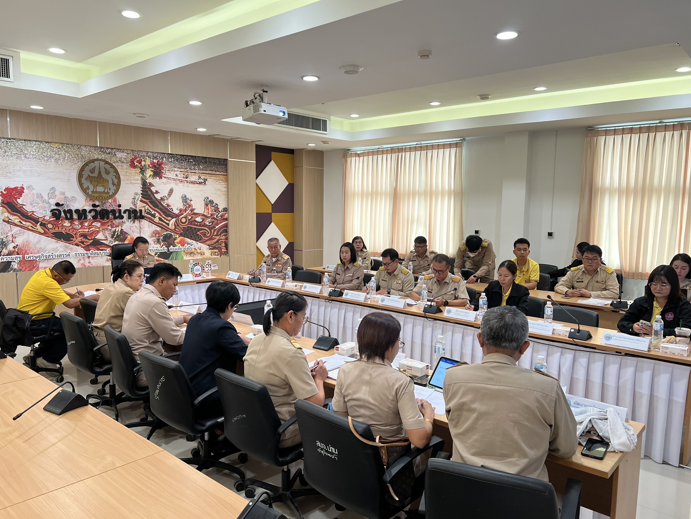 จังหวัดน่าน ประชุมคณะทำงานขับเคลื่อนการพัฒนาคุณภาพชีวิตชนเผ่ามละบริ ด้านการพัฒนาอาชีพ ครั้งที่ 1/2568 ยกระดับคุณภาพชีวิตชนเผ่ามละบริอย่างยั่งยืน