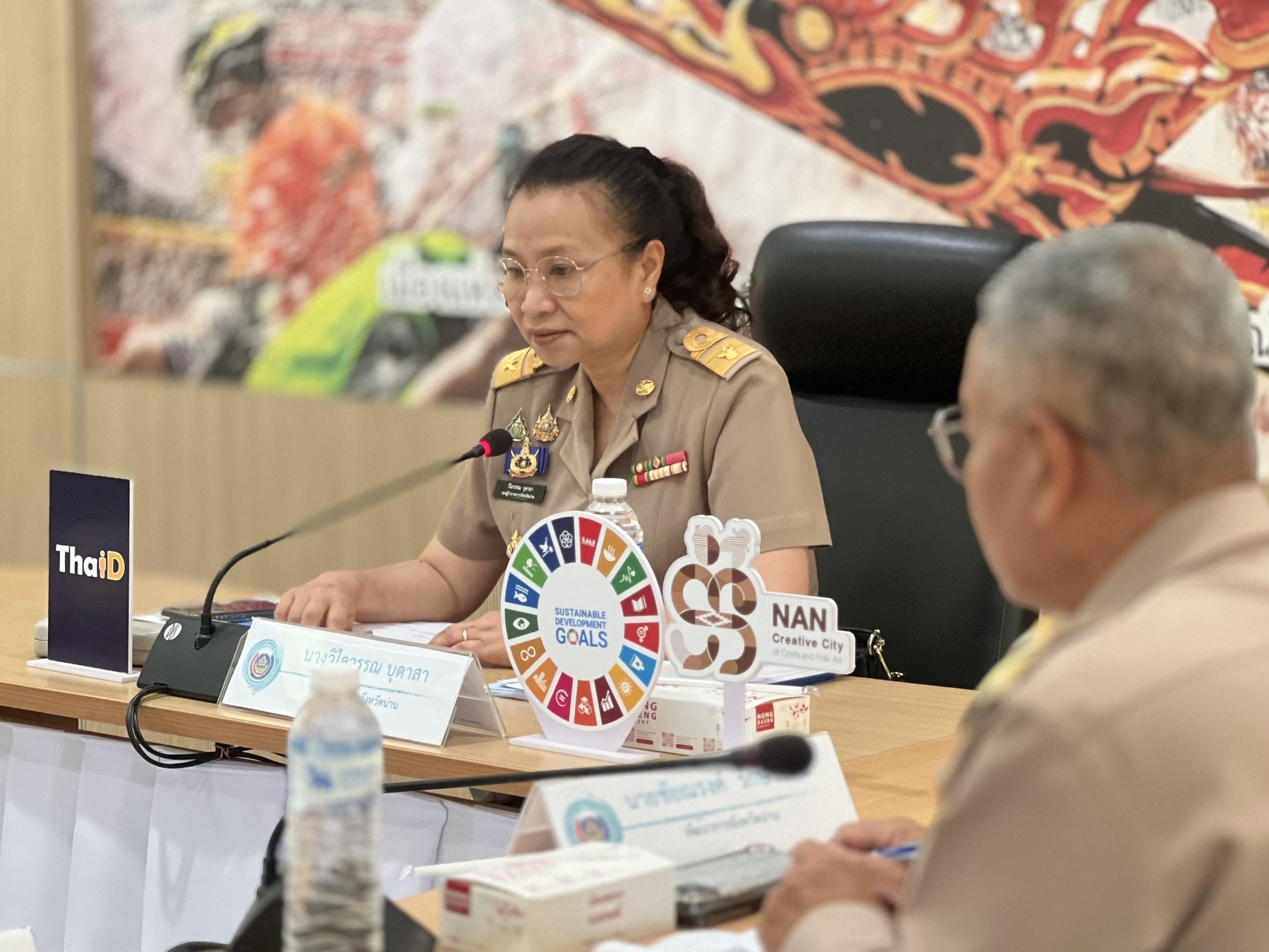 จังหวัดน่าน ประชุมคณะทำงานขับเคลื่อนการพัฒนาคุณภาพชีวิตชนเผ่ามละบริ ด้านการพัฒนาอาชีพ ครั้งที่ 1/2568 ยกระดับคุณภาพชีวิตชนเผ่ามละบริอย่างยั่งยืน