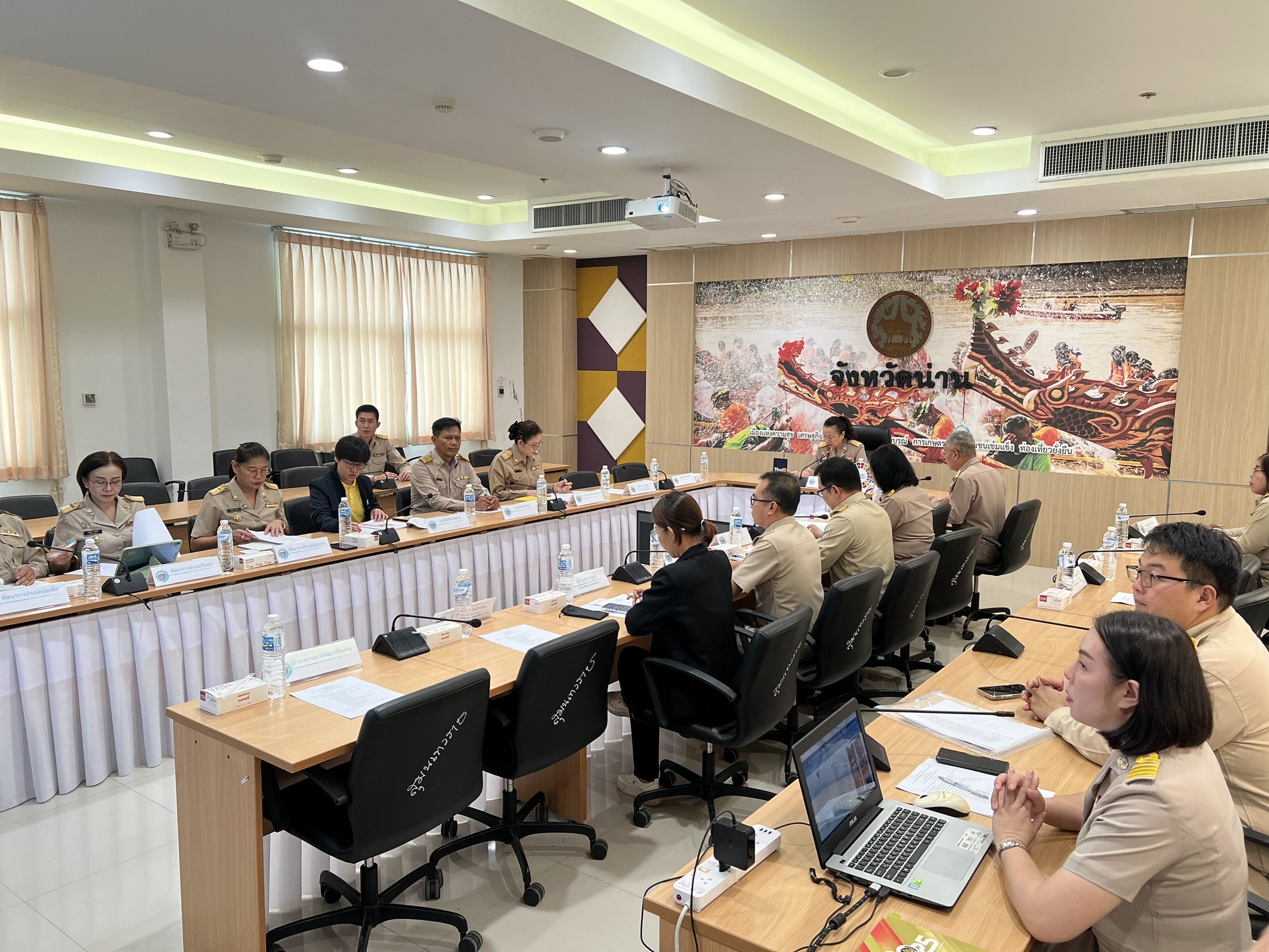 จังหวัดน่าน ประชุมคณะทำงานขับเคลื่อนการพัฒนาคุณภาพชีวิตชนเผ่ามละบริ ด้านการพัฒนาอาชีพ ครั้งที่ 1/2568 ยกระดับคุณภาพชีวิตชนเผ่ามละบริอย่างยั่งยืน