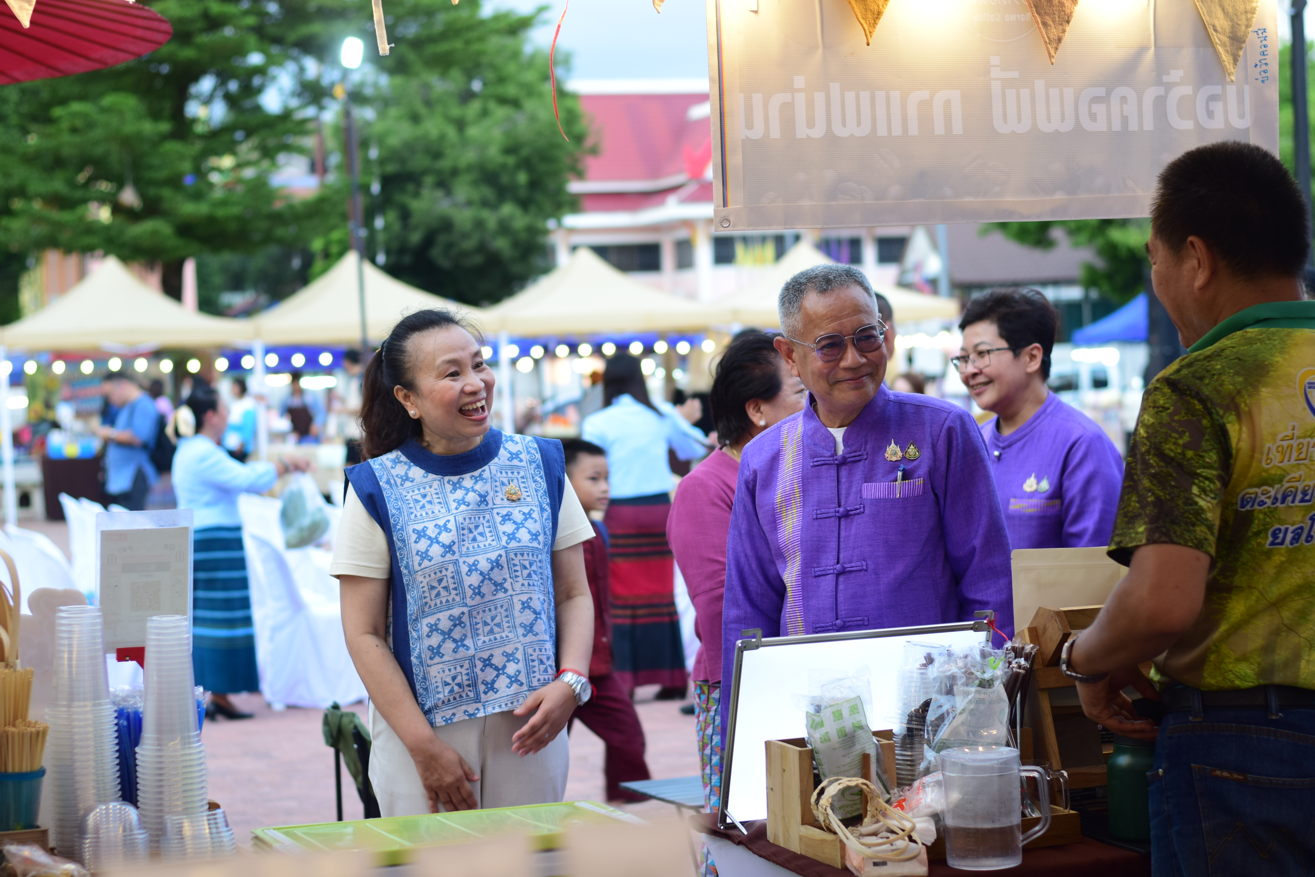 พช.น่าน จัดกิจกรรมขยายรูปแบบตลาดนัดคนไทยยิ้มได้ในโอกาสและเทศกาลพิเศษ ภายใต้ชื่อ “Nan Smile Market 2025”