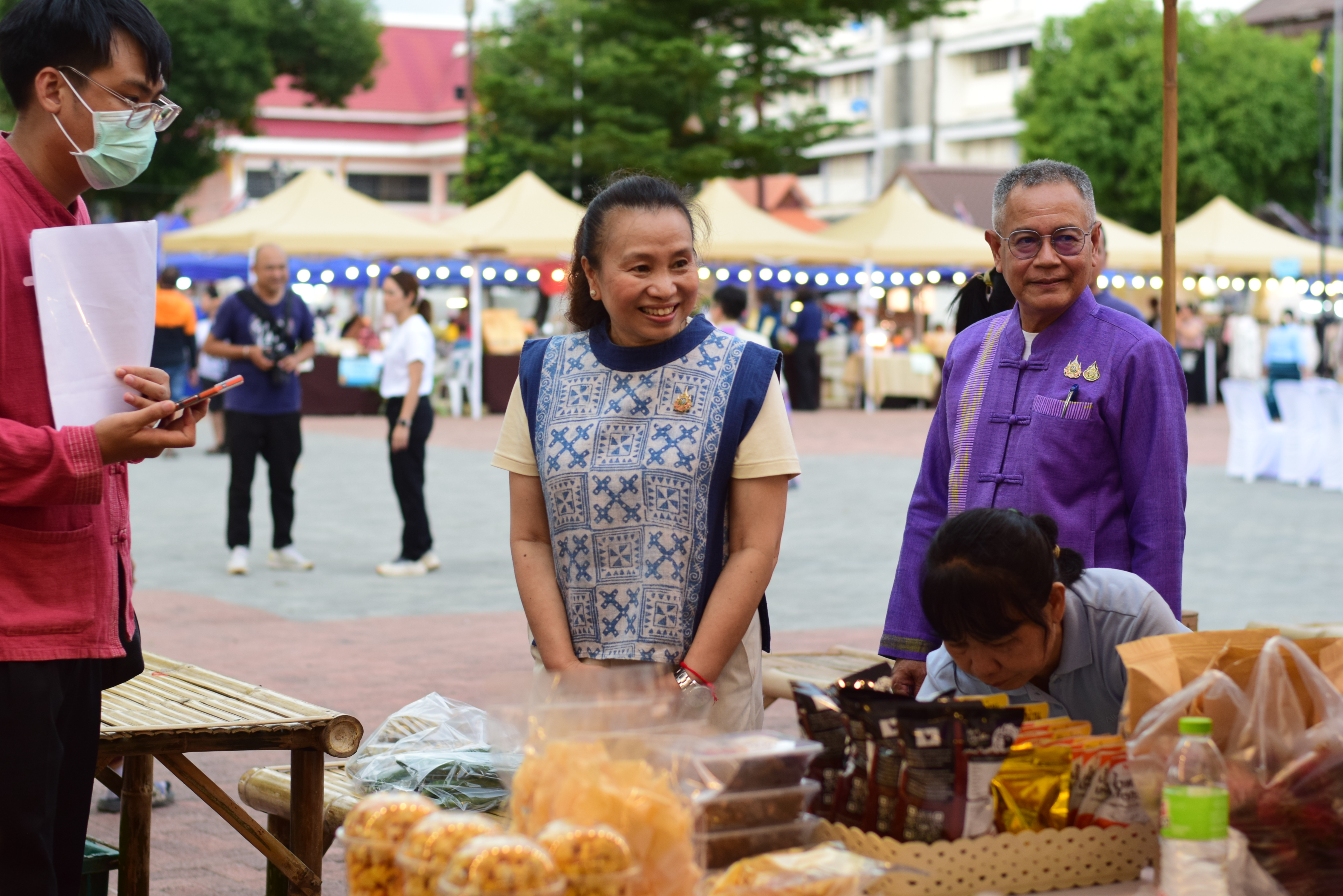 พช.น่าน จัดกิจกรรมขยายรูปแบบตลาดนัดคนไทยยิ้มได้ในโอกาสและเทศกาลพิเศษ ภายใต้ชื่อ “Nan Smile Market 2025”